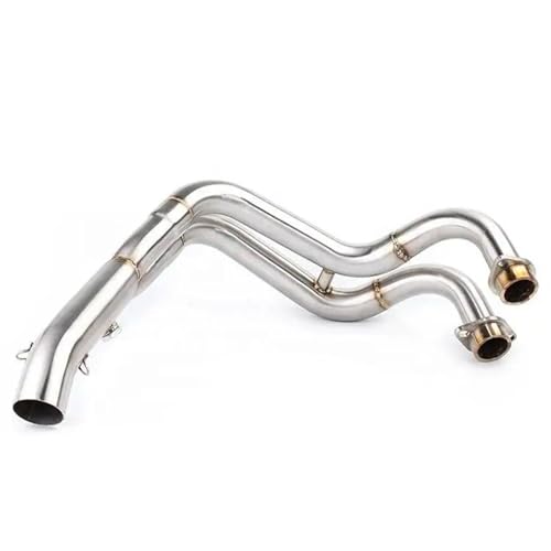 Voor YAMAHA MT07 FZ07 Motorfiets 51mm Uitlaatpijp Roestvrijstalen Volledige Uitlaatsysteem Linkpijpen DYDGUTUFB