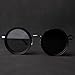 Unisex Fashion Eyewear adjustable dimming glasses with stepless rotation adjustment, ND2-ND400 filter, and aluminum alloy frame.