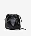 BOSANOVA Bolso bombonera para Mujer de tamaño pequeño con Detalle de Logo Grabado y Fina asa de Cruzar al Estilo Bandolera Cierre con imán y Lazo Fruncido Imagen de BOSANOVA Bolso bombonera para Mujer de tamaño pequeño con Detalle de Logo Grabado y Fina asa de Cruzar al Estilo Bandolera Cierre con imán y Lazo Fruncido
