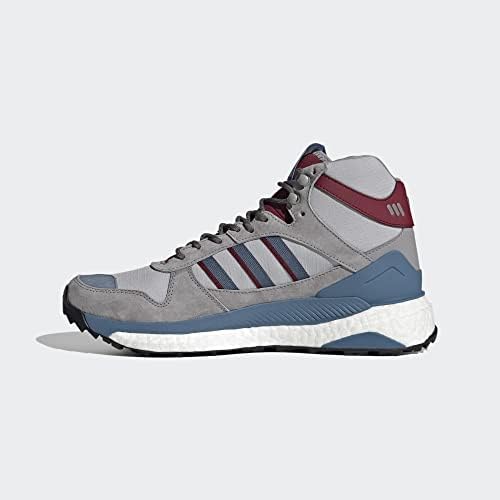 adidas Originals Men's Marathon x Human Made Hi Top Sneakers Shoes, Clear Onix/St Stonewash Blue/Collegiate Burgundy, 12.5 | Image 7