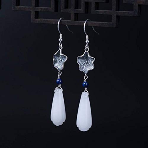 Boucles d'oreilles de Fleur de Magnolia Blanc pour femmes - 2