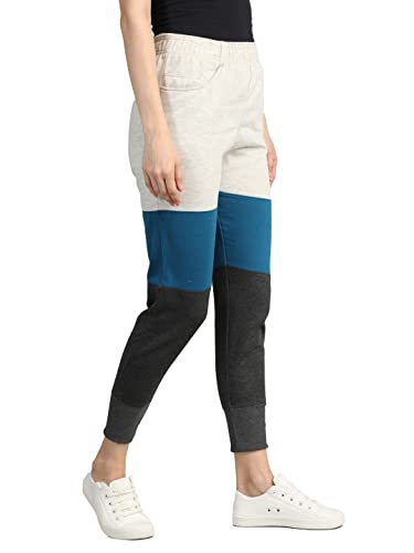 Image of CHKOKKO Women High Rise Gym Wear Sports Fitness Relaxed Track Pant