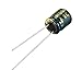 YOKIVE 20 Pcs Aluminum Electrolytic Capacitor, Radial Leads High Frequency Low Impedance (35V 100uF 6.3x7mm Green)