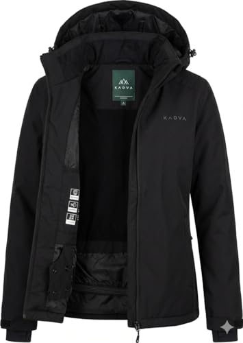 KADVA Edge X Skijacke – Wasserdicht 8000 mm, Atmungsaktiv 5000