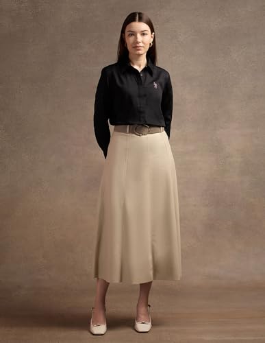 Image of Cotton Sateen Regular fit Shirt