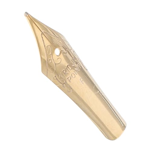 Homoyoyo Fountain Pen Replacement Tips for Calligraphy Writing Wear Resistant Nibs for Students for Art Lettering Design