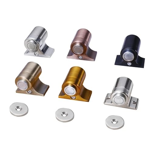 Butée de porte en alliage de zinc robuste finition bronze authentique - 8