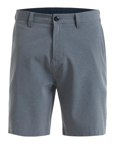 Quiksilver Union Heather Amphibian 19 Walkshort 2025 Dark Grey Heather, 31