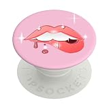 PopSockets: PopGrip - Expanding Stand and Grip with a Swappable Top for Phones & Tablets - Lip Service