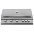Blaze LTE+ 40-Inch 5-Burner Built-In Propane Gas Grill w/Ceramic Flame Tamers