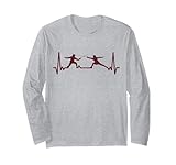 scherma gioco fencer cardiograms sportiva fencing scherma maglia a manica