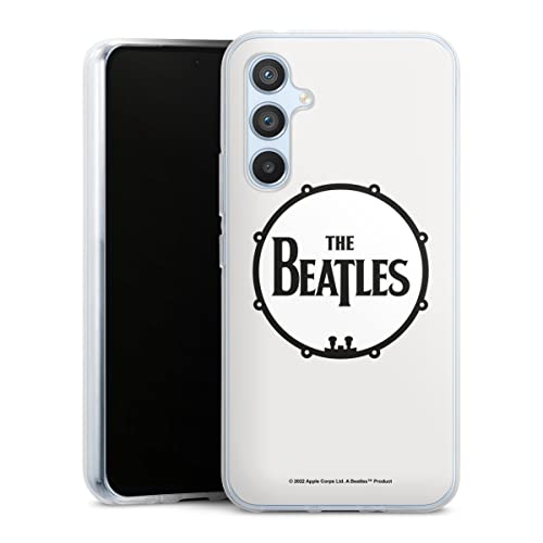 DeinDesign Coque en Silicone Compatible avec Samsung Galaxy A54 5G Etui Silicone Coque Souple The Beatles Rock ‘n’ Roll Logo - Les Beatles, Paul McCartney, John Lennon, RIngo Starr, George Harrison DeinDesign Coque en Silicone Compatible avec Samsung Galaxy A54 5G Etui Silicone Coque Souple The Beatles Rock 'n' Roll Logo