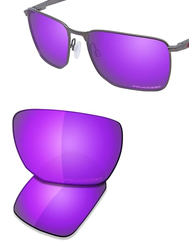 Image of SAUCER Premium Replacement Lenses & Rubber Kits for Oakley Ejector OO4142 | UV400 Protection, Anti-Scratch, Precise Fit