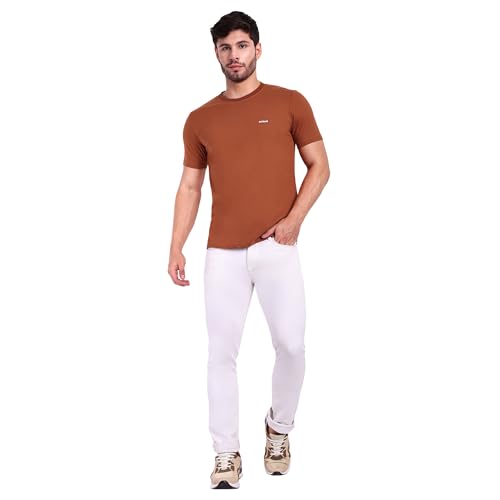 Image of EXCELLO Men's 100% Pure Cotton T-Shirt || Super Soft, Breathable, Premium Material.