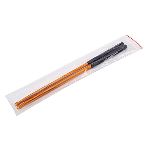 Baquetas YARNOW 1 par de aleación para práctica en pad miniatura 4