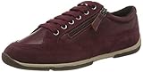 Atmungsaktiv Geox Damen D AGLAIA C Sneaker, Bordeaux, 39 EU