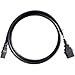 Raritan SecureLock Standard Power Cord - 7 ft - IEC 60320 C14 - IEC 60320 C13