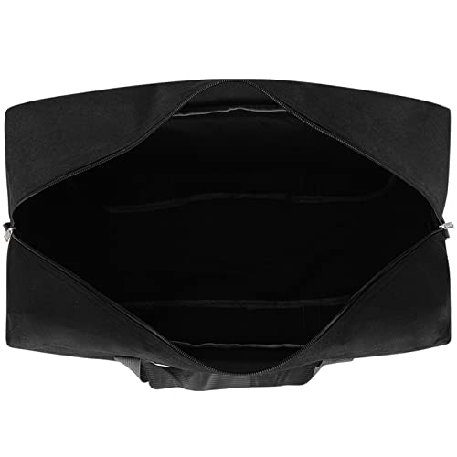Narwey Handgepäck Tasche für Flugzeug Faltbare Reisetasche Damen Weekender Bag Sporttasche Damen Herren Handgepäck Koffer Groß 40L(Schwarz)