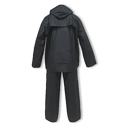 Rain Suit for Men Women EVA Ultra-Lite Waterproof Protective Rain Coat Jacket with Pants Rain Gear Workwear 6