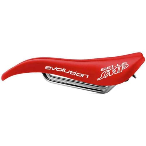 Cicli Bonin Unisex Adult SMP 4Bike Evolution Saddles - Red, One Size