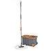 Casabella Graphite/Orange Spin Cycle Mop with Bucket