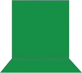 Fundo Infinito Chroma Key Verde em Poliéster 2m x 3m Sem Bainha Sou Foto para Edição de Imagem