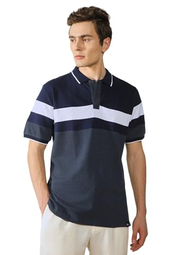 Image of Dennis Lingo Men's Cotton Solid Slim Fit T-Shirt