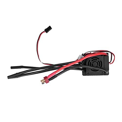 Zestaw Bezszczotkowy ESC Silnika RC, 3670 2150KV Bezszczotkowy Silnik + 120A ESC + Radiator Silnika do Samochodu z Pilotem Zdalnego Sterowania 1/8