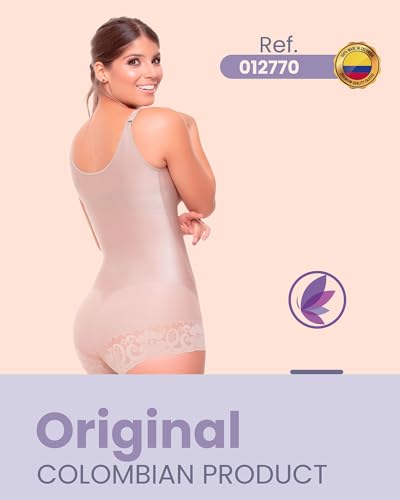 Image of Fajitex Fajas Colombianas Reductoras y Moldeadoras High Compression Garments After Liposuction Full Bodysuit 022770 037770