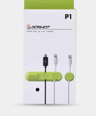 Magnetic Cable Holder Organizer Clip 3 Clips 2 Bases