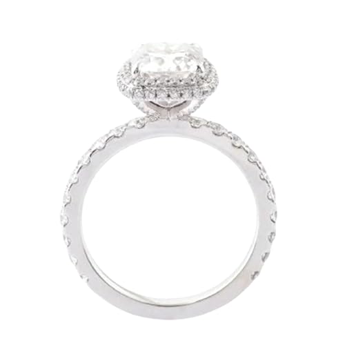 Bague moissanite argent massif à porter au quotidien pour sublimer votre style