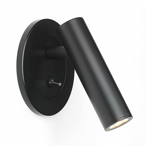 Aplique de pared LED con interruptor y luz de lectura empotrada para dormitorio 2