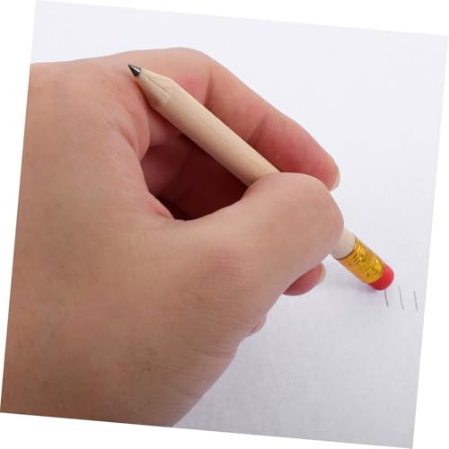 50 lápices de madera con borrador rojo Golf para dibujo miniatura 4