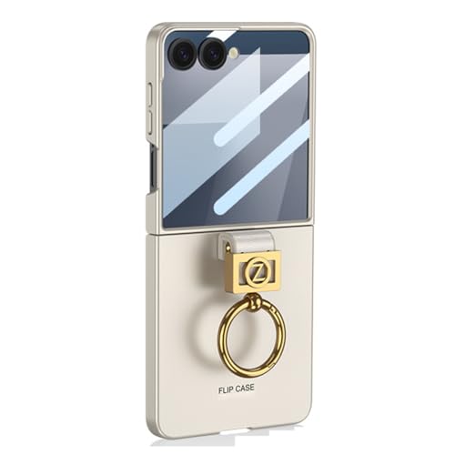 Coque rigide fine pour Samsung Galaxy Z Flip 7 avec finition gris mat haut de gamme