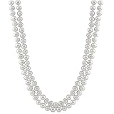 Vous pouvez porter ce collier de différentes façons : portez-le en un long double brin, trois brins de même longueur ou en plusieurs couches. Portez-le en deux brins avec un nœud ou deux ; portez-le comme un seul brin avec un nœud ou deux. Allez-y même avec un collier épais et torsadé
