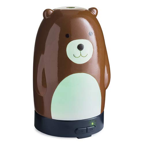 Airomé Teddy Bear Glass Essential Oil Diffuser for Kids, Tween and Teens|100 mL