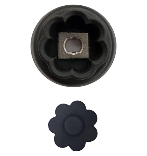 MIRTUX Kit de 2 Ejes de Guía - Embrague para Monsieur Cuisine Plus - Recambio Compatible con Monsieur Cuisine Connect Robot de Cocina - Accesorio