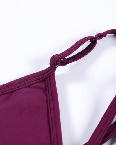 Image of AUROLA Mercury Workout Sports Bras Women Athletic Removable Padded Backless Strapy Minimal Crop Top