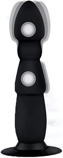 Masculino Prostata Massager Silent Vibrating Massagem Homens Saúde Dual Ring Preto Br11 estimulador de próstata recarregável