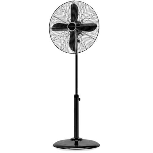 Ventilateur sur pied design Noir 40cm Proficare PC-VL3064MS-Noir