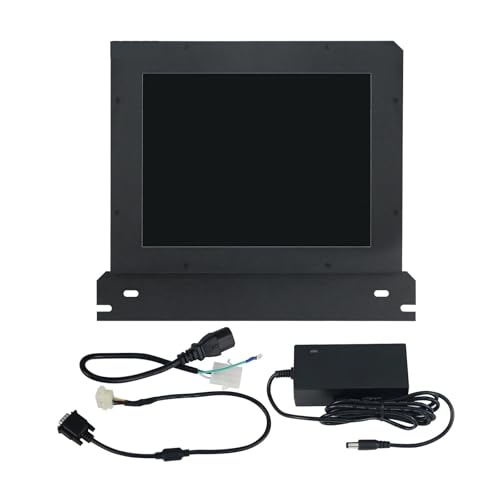 Image of 1pc MDT-1283-02 (MDT1283B-1A) CNC Monitor 12inch Monochrome Amber CRT Monitor Display Screen