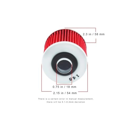 Filtro de aceite para XTZ750 Super Tenere y SR250, pack de 4 piezas de recambio 2