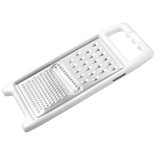 Fackelmann 45391 Râpe Rectangulaire Universelle de Cuisine - Plate en Acier Inoxydable et...