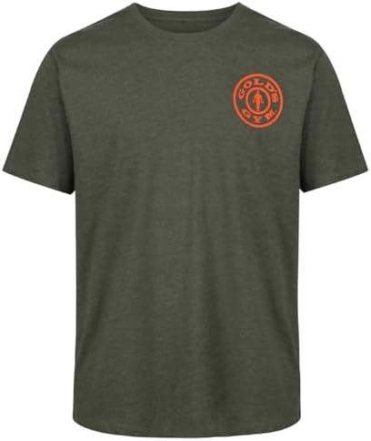 Gold's Gym - Camiseta Básica Con Logotipo, Color Turquesa Y