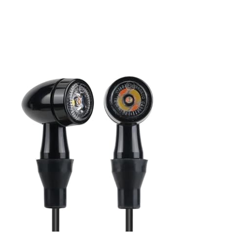 Clignotant pour moto avec feu de stop arrière LED 8mm pour custom Cafe Racer et Bobber