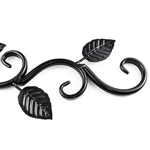 TIHOOD 4PCS Plants Hangers Outdoor Indoor Decor Wall Hooks for Hanging Plant Bracket Plant Hooks for Bird Feeder Wind Chime Lights Lanterns