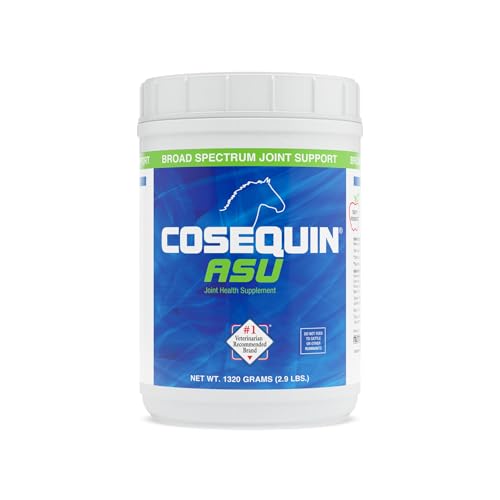 Nutramax Cosequin ASU Joint Health Supplement for Horses - Powder with Glucosamine Chondroitin ASU and MSM 1320 Grams