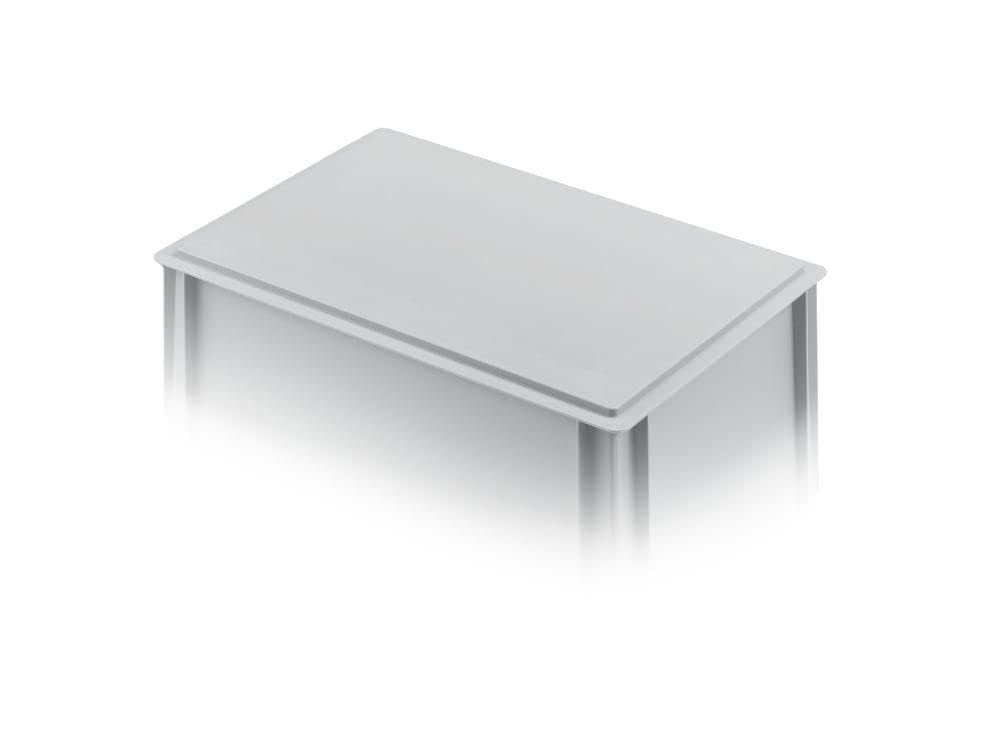 SparSet 10x Eurobehälter mit offenem Griff | HxBxT 23,5x30x40cm | 22 Liter | Grau | Eurobox, Transportbox, Transportbehälter, Stapelbehälter
