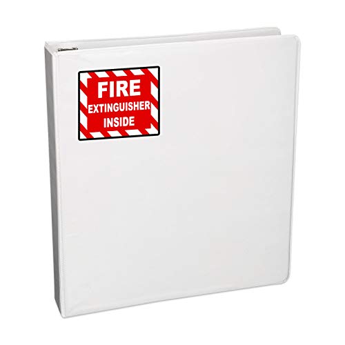 Bargain Max Decals - Fire Extinguisher Interior Sign - Sticker Decal Notebook Car Laptop 5