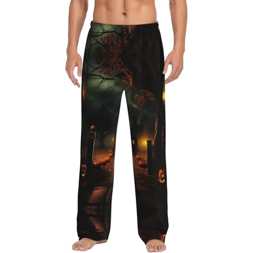 Pantalon de pyjama Halloween homme EdWal avec poches grand format